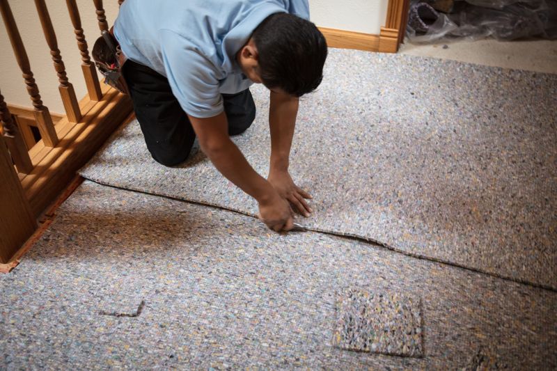 Carpet Padding and Securing